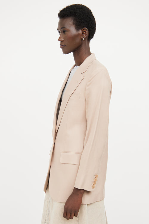 Stella McCartney Beige Three Pocket Blazer