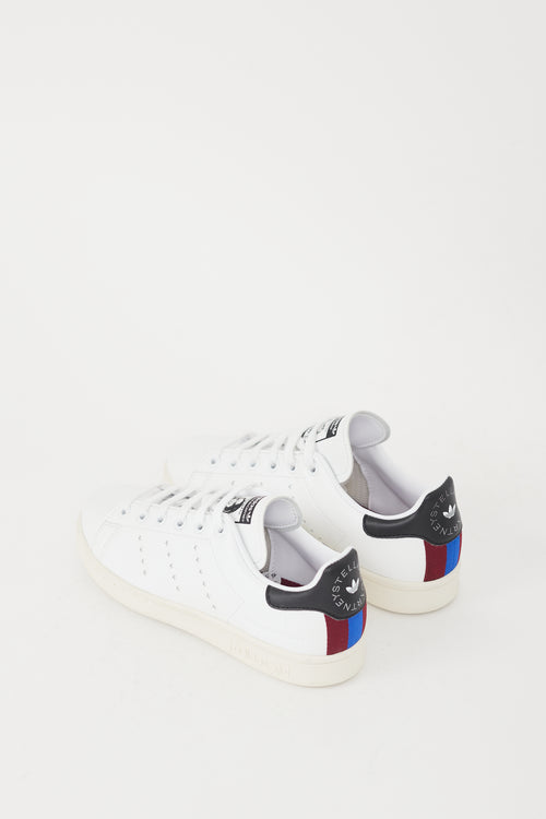 Stella McCartney X Adidas White 
Multicolour Stan Smith Sneaker