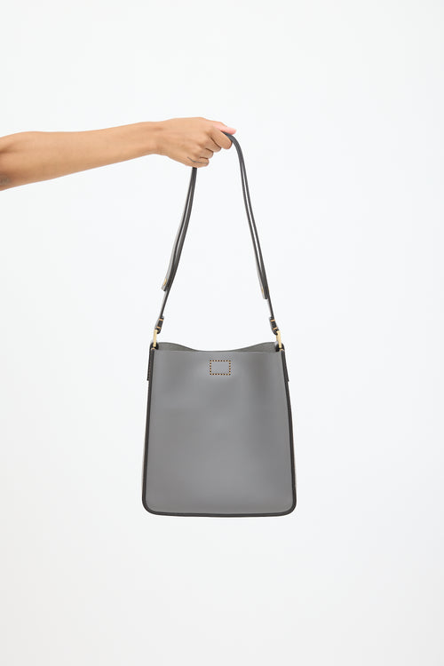 Stiebich 
Reith Grey Leather Tote