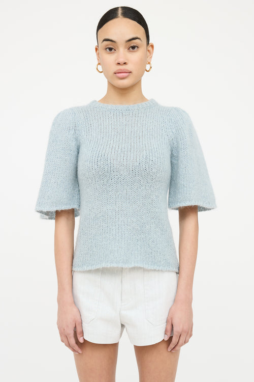 Stine Goya Mohair Knit Short Sleeve Knit