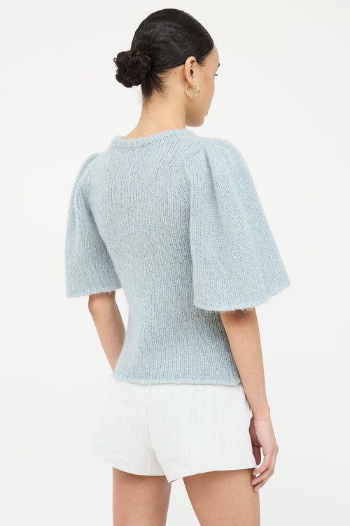 Stine Goya Mohair Knit Short Sleeve Knit