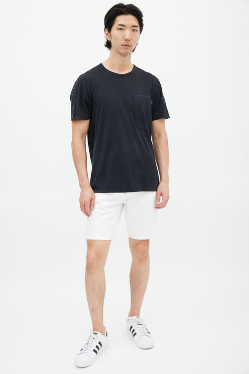 Stone Island Black One Pocket T-Shirt