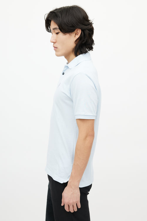 Stone Island Blue Logo Polo