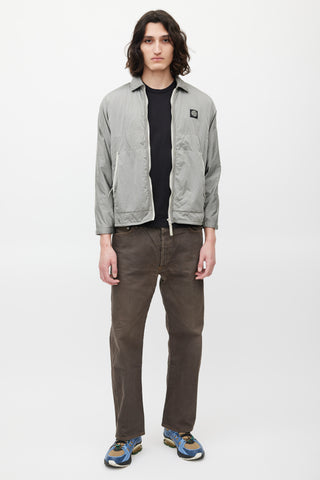 Stone Island Grey Padded Jacket