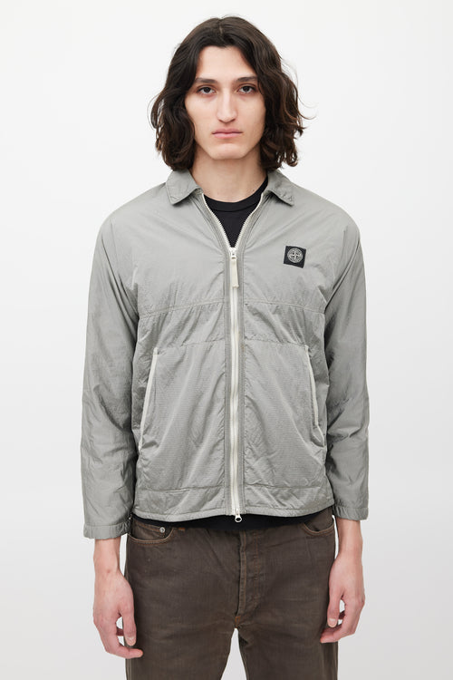 Stone Island Grey Padded Jacket