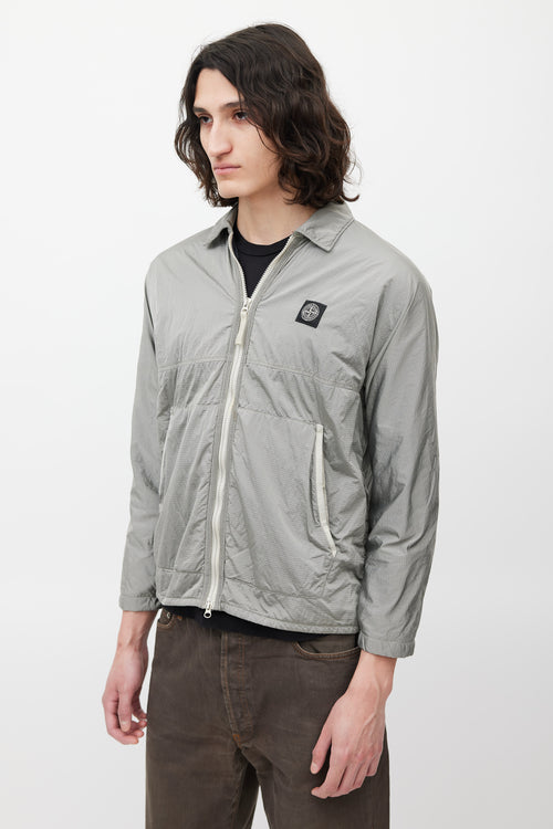 Stone Island Grey Padded Jacket