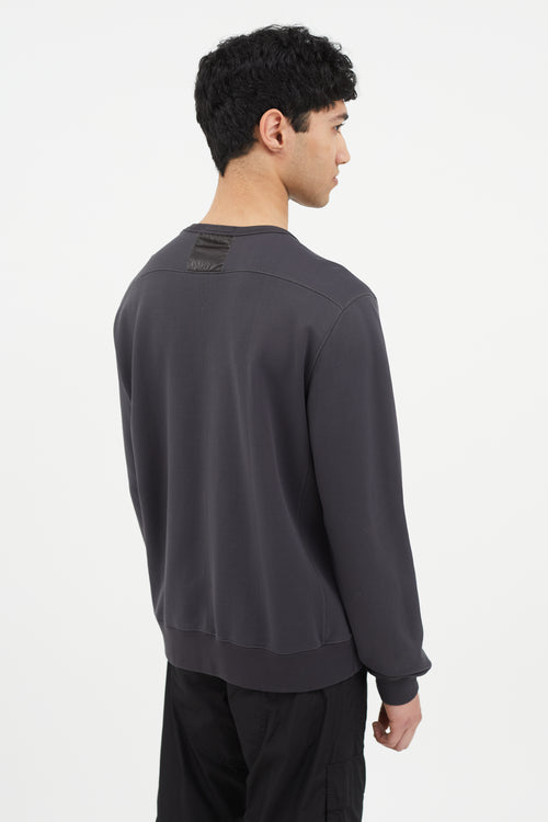 Stone Island Grey Pocket Crewneck