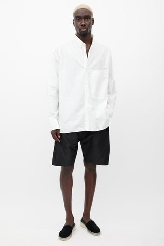 Studio Nicholson White Button Down Shirt