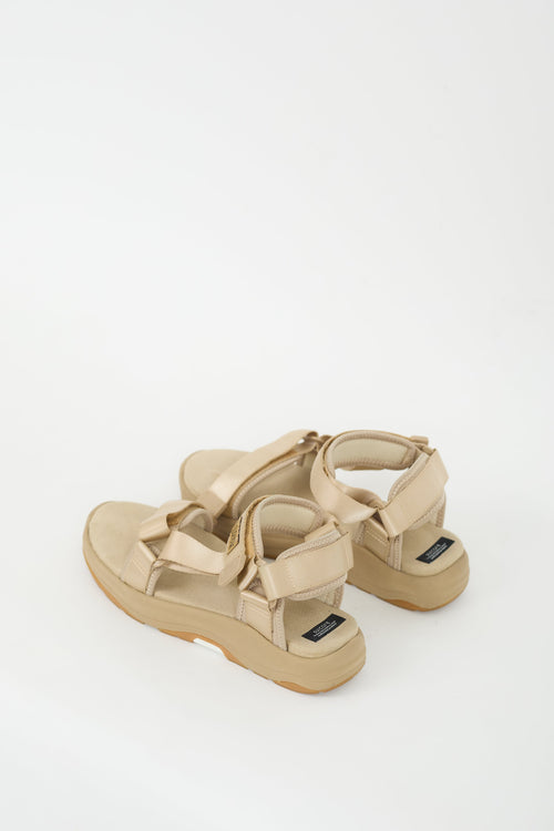 Suicoke Beige DEPA-Run Sandal