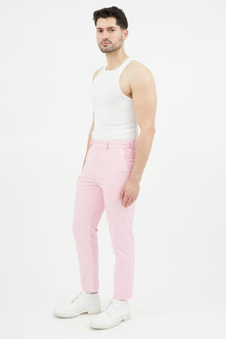 Supreme Pink Slim Trouser