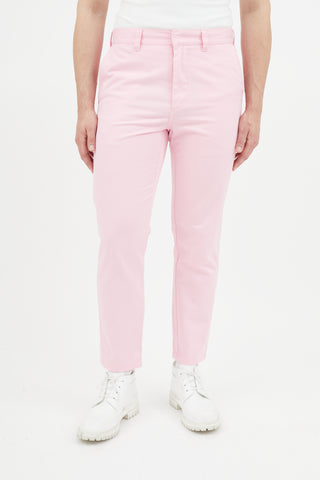 Supreme Pink Slim Trouser