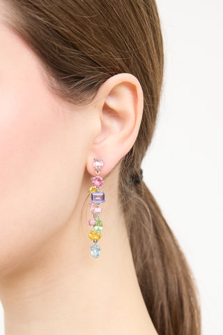 Swarovski Gema Asymmetrical Drop Earring