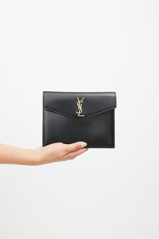 Saint Laurent Black Uptown Baby Pouch