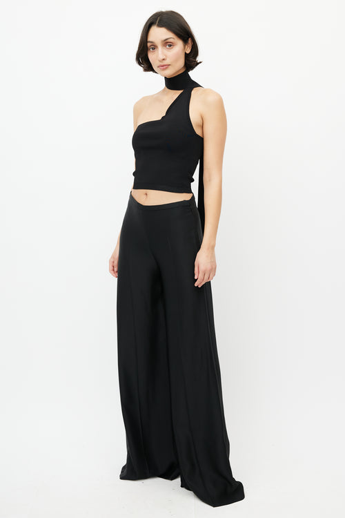 TBA Black Wide Leg Trouser