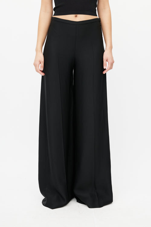 TBA Black Wide Leg Trouser