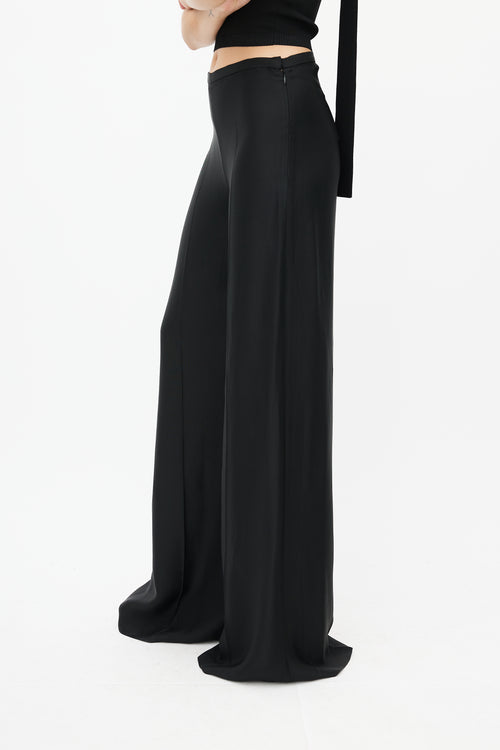 TBA Black Wide Leg Trouser