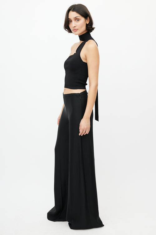 TBA Black Wide Leg Trouser