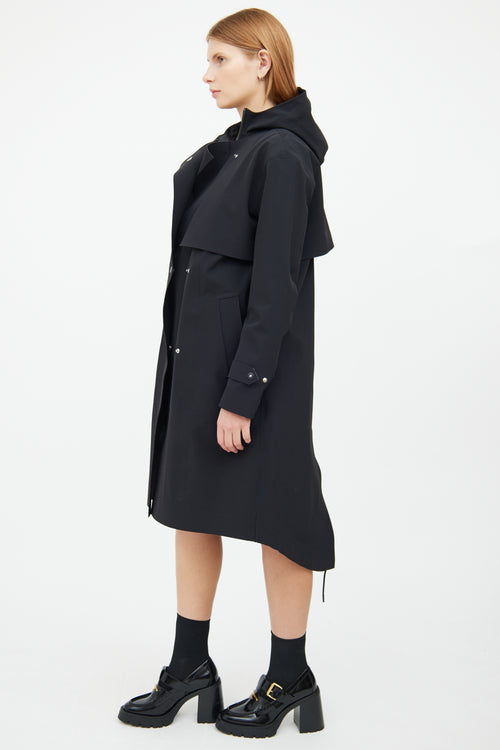 Black Long Trench Coat