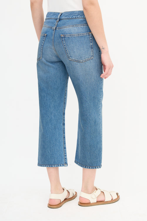  The Row Medium Wash Straight Leg Jeans