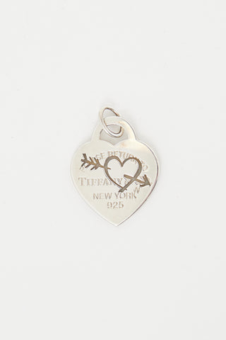 Tiffany 
Co.925 Cupid Heart Pendant