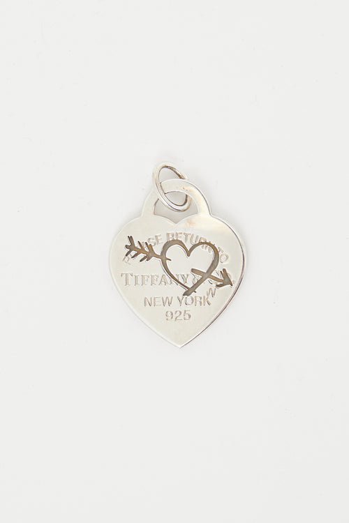 Tiffany 
Co.925 Cupid Heart Pendant