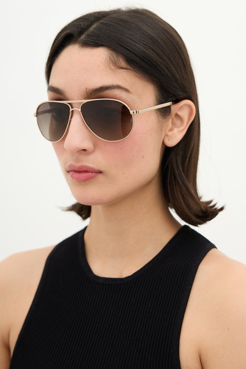 Tom Ford Gold Marko TF144 Sunglasses