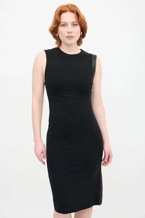 Tom Ford Black Statement Zip Dress