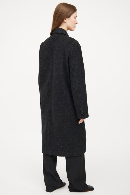 T by Alexander Wang Dark Grey Wool Coat