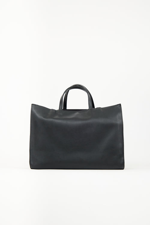 Telfar Black Medium Shopping Bag