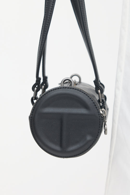 Telfar Black Small Duffle Bag