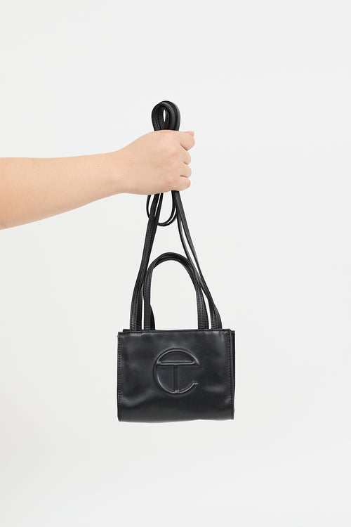 Telfar Black Small Shopping Bag