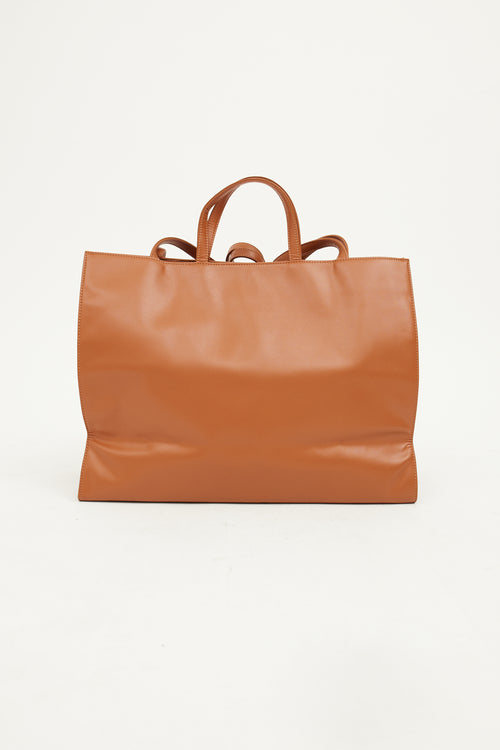 Telfar Tan Large Shopping Bag