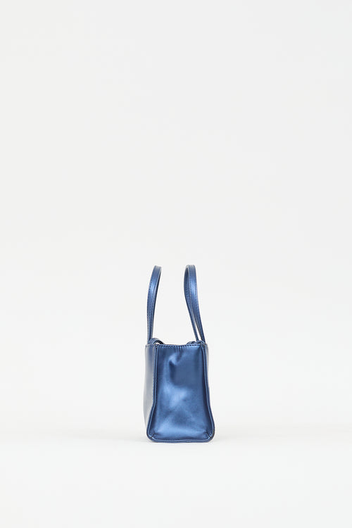 Telfar Cobalt Blue Small Shopping Bag