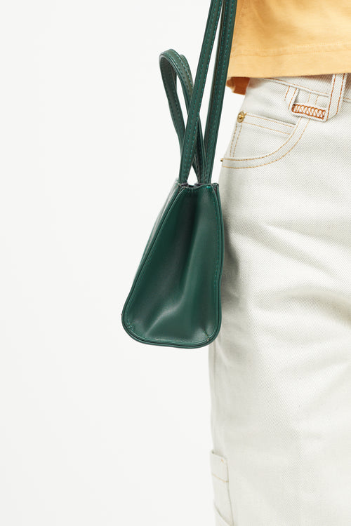 Telfar Green Mini Shopping Bag