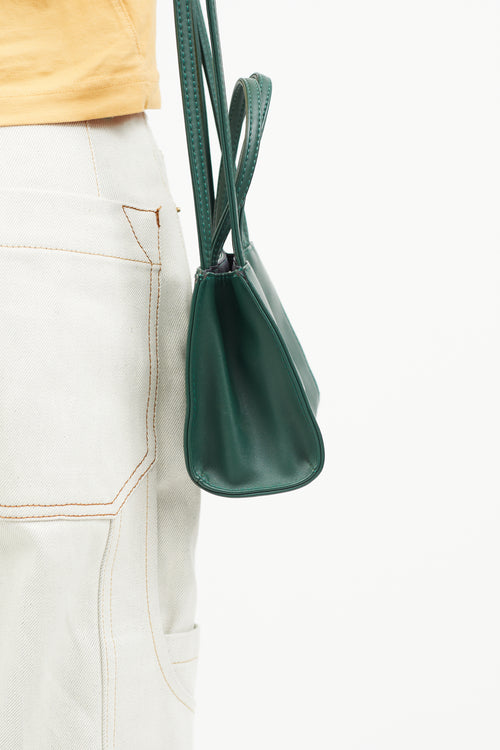 Telfar Green Mini Shopping Bag