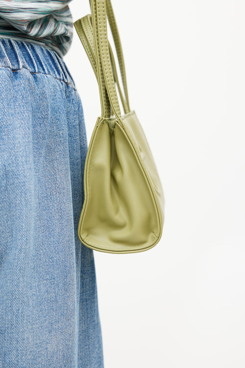 Telfar Green Small Shopping Bag