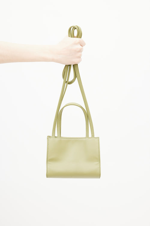 Telfar Green Small Shopping Bag