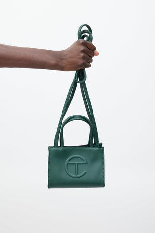 Telfar Green Small Shopping Bag