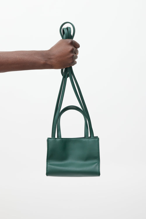 Telfar Green Small Shopping Bag