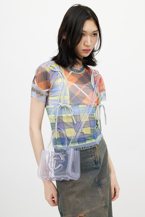 Telfar X Melissa Clear Jelly Shopper Bag