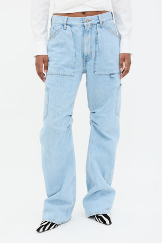 The Attico Ben Cargo Jeans