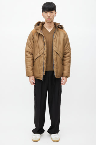 The Real McCoy
s Brown L7 Puffer Jacket