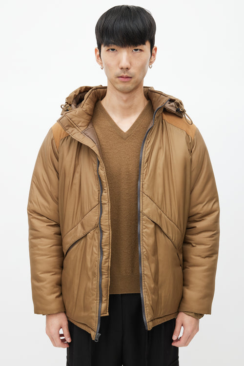 The Real McCoy
s Brown L7 Puffer Jacket