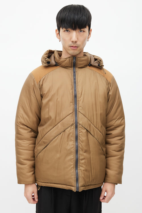 The Real McCoy
s Brown L7 Puffer Jacket