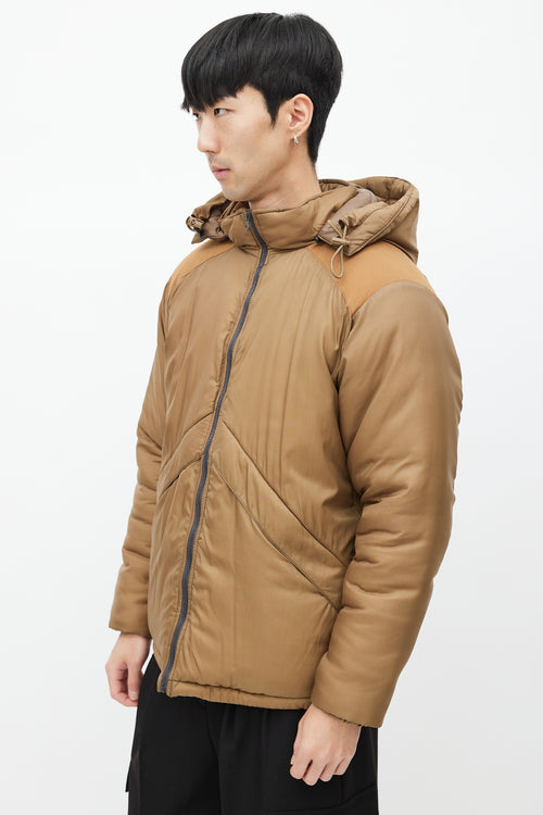 The Real McCoy
s Brown L7 Puffer Jacket