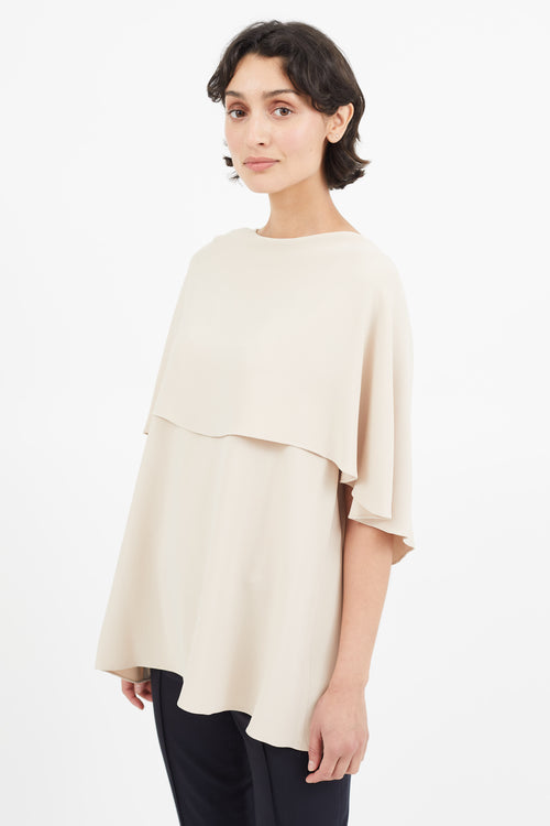 The Row Beige Layered Top