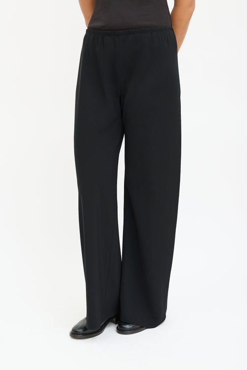 Black Gala Wide Leg Pant