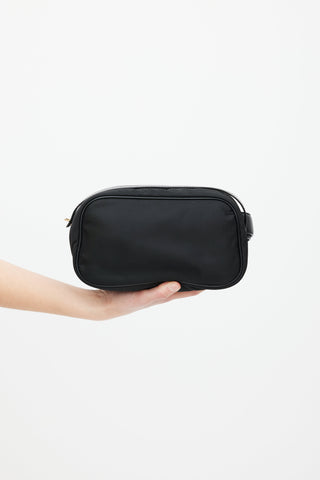 The Row Black Nylon Belt Bag