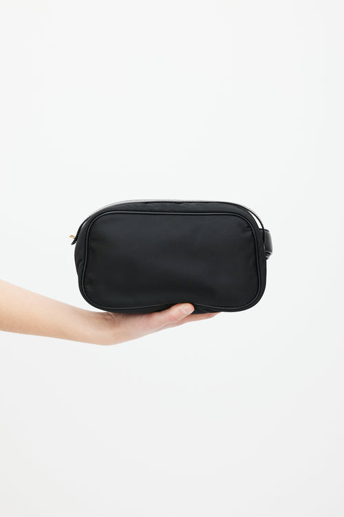 The Row Black Nylon Belt Bag