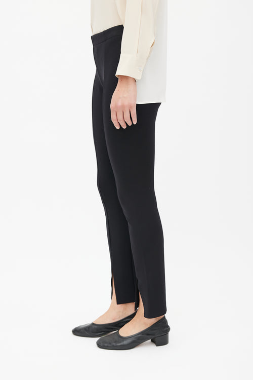 The Row Black Slit Legging